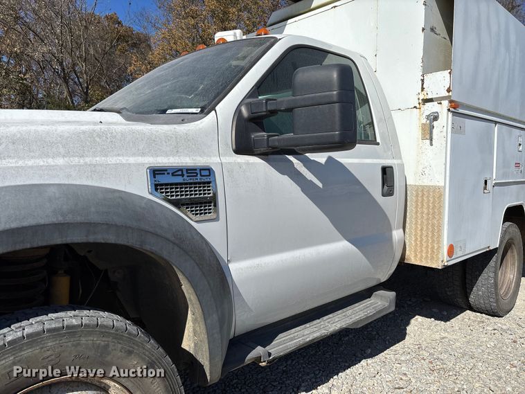 image for item EV3291 2008 Ford F450 Super Duty bucket truck