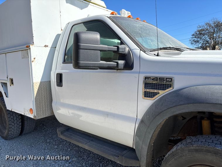 image for item EV3291 2008 Ford F450 Super Duty bucket truck
