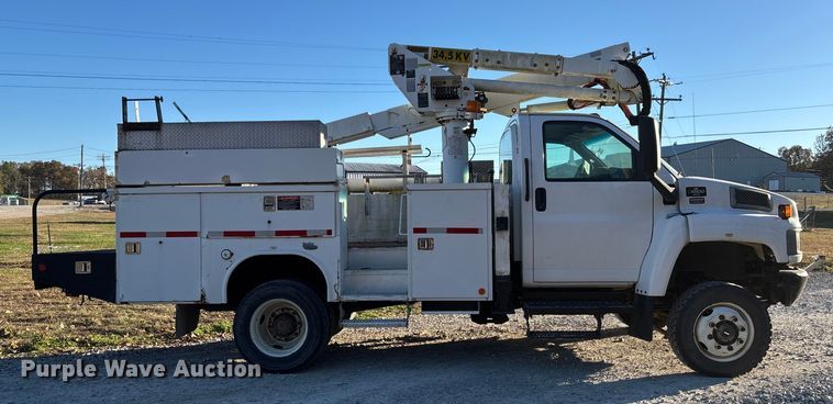 CAMIóN CON CANASTILLA 2008 CHEVROLET ALTEC