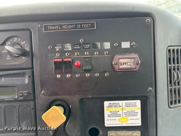 image for item EV3296 2003 International 4300 digger derrick truck