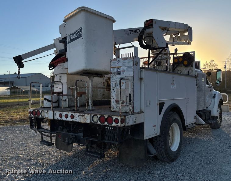 CAMIóN CON CANASTILLA 2007 FORD TEREX