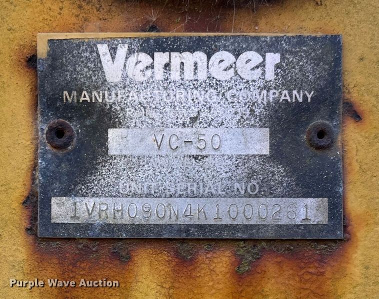 image for item EV3302 Vermeer V-450 vibratory cable plow