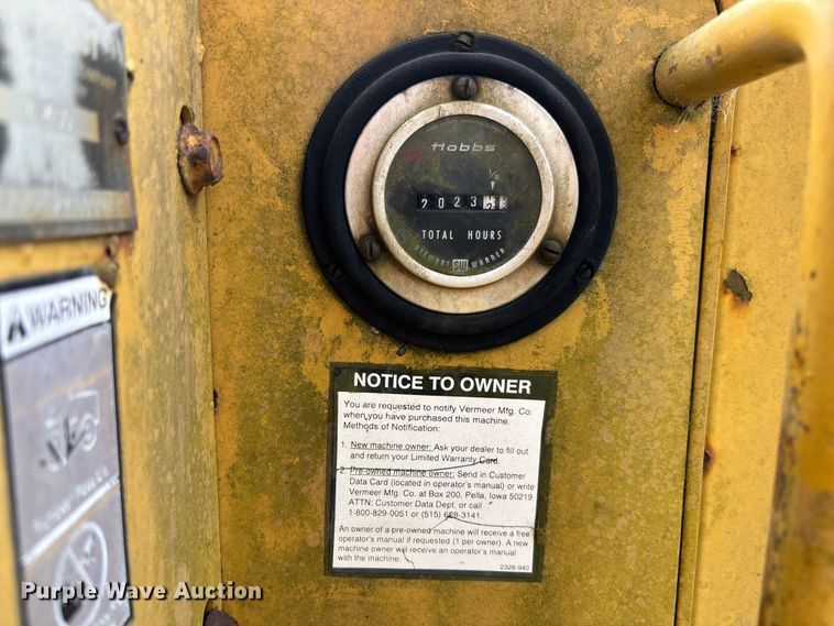 image for item EV3302 Vermeer V-450 vibratory cable plow