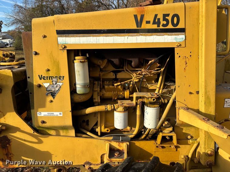 image for item EV3302 Vermeer V-450 vibratory cable plow