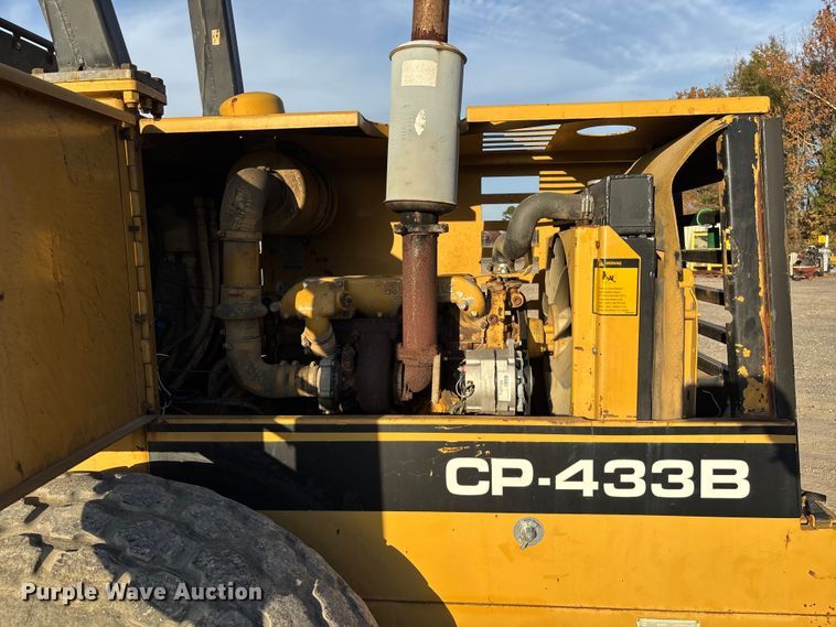 image for item EV3307 1989 Caterpillar CP-433B single drum vibratory roller