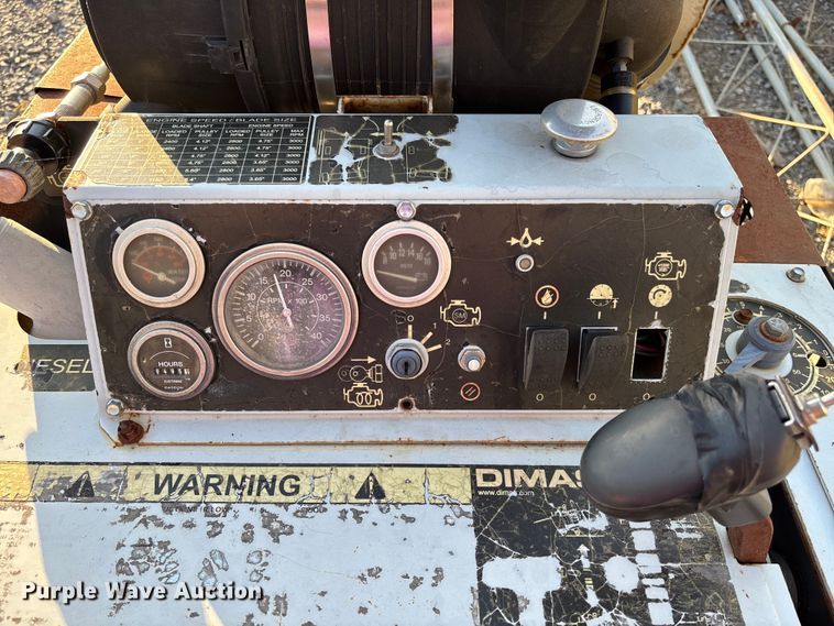 image for item EV3309 Dimas FS6600D walk behind concrete saw