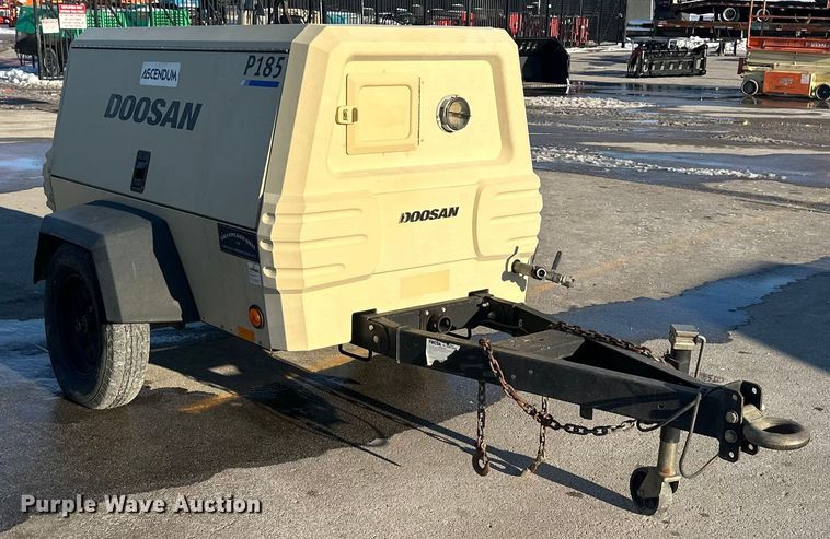 image for item FG1510 2017 Doosan P185 air compressor