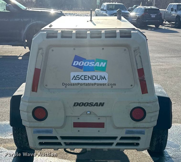 image for item FG1510 2017 Doosan P185 air compressor