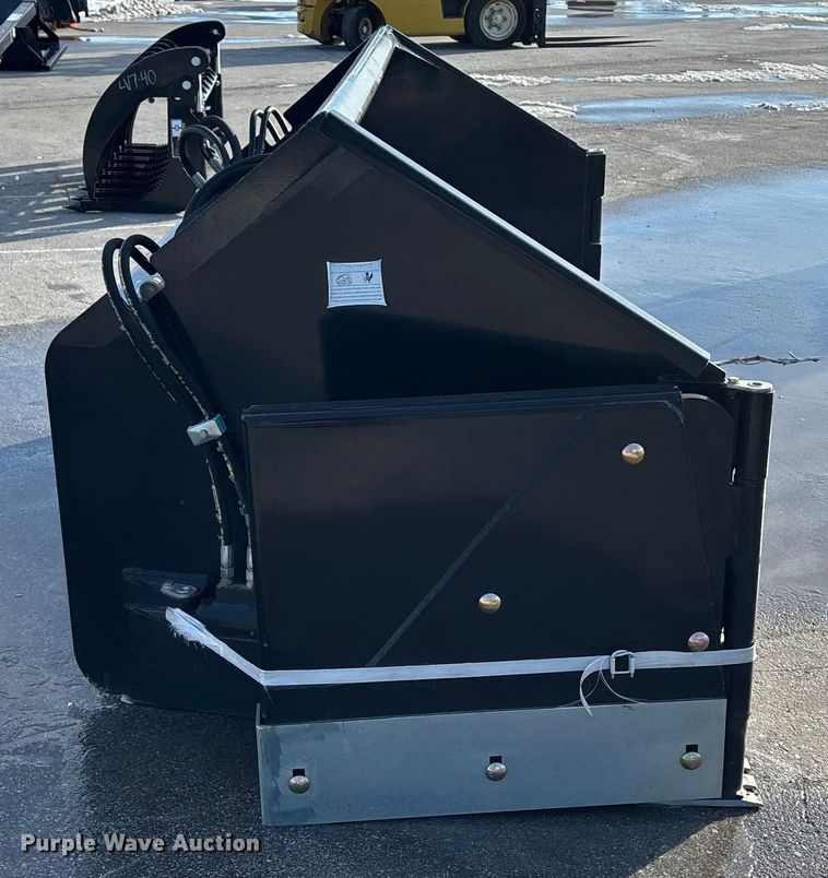 image for item FG1514 Landy SWB91 skid steer snow pusher