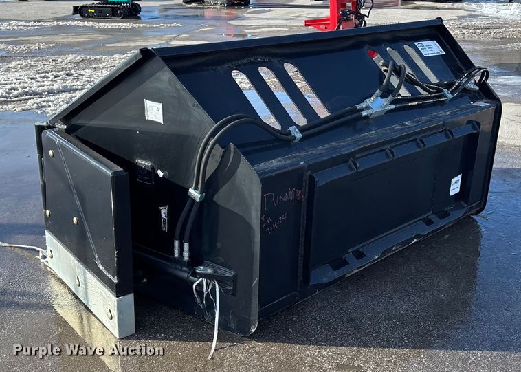 image for item FG1514 Landy SWB91 skid steer snow pusher