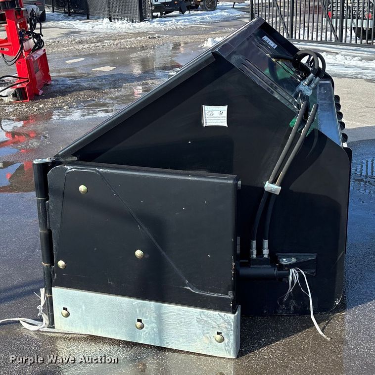 image for item FG1514 Landy SWB91 skid steer snow pusher