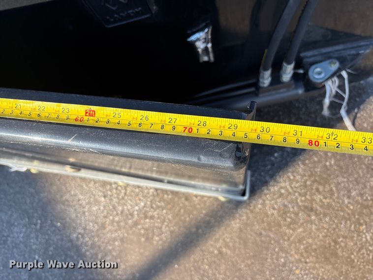 image for item FG1514 Landy SWB91 skid steer snow pusher