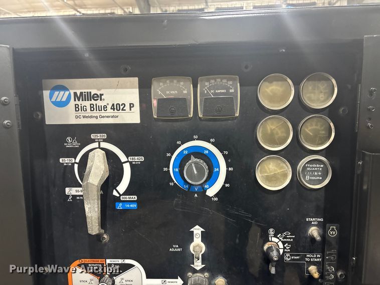 image for item FG1529 Miller Big blue 402P welder/generator