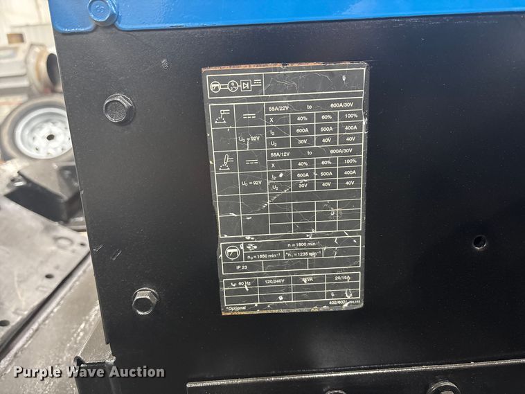 image for item FG1529 Miller Big blue 402P welder/generator