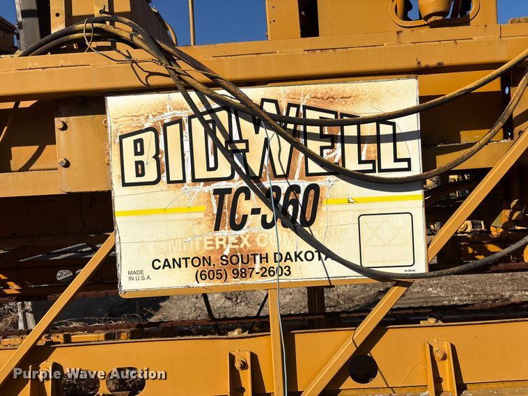 image for item FI0023 2003 Bid-Well TC-360 texture cure machine