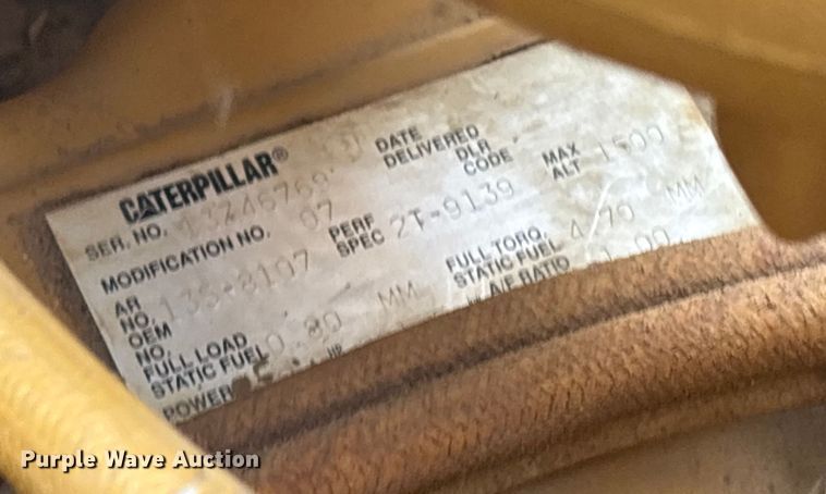 image for item FI0026 1999 Caterpillar D250EII articulated haul truck