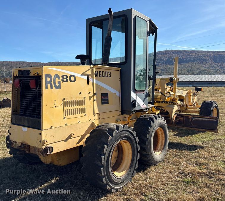 MOTOCONFORMADORA NEW HOLLAND RG80 2002