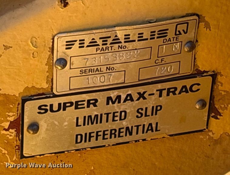 image for item FI0029 2002 New Holland RG80 motor grader