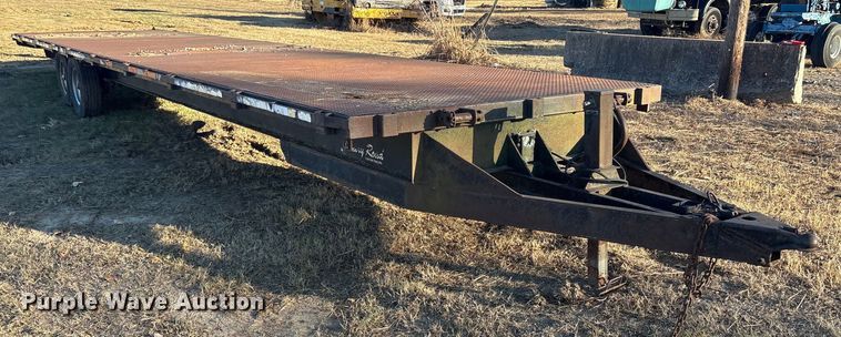 image for item FI0040 1993 Country Road Custom Trailers tilt deck equipment trailer