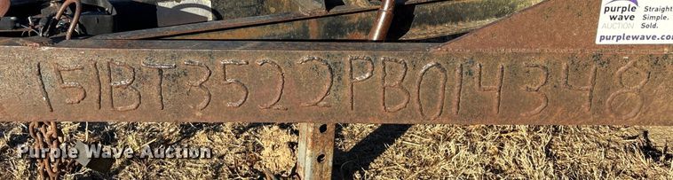 image for item FI0040 1993 Country Road Custom Trailers tilt deck equipment trailer