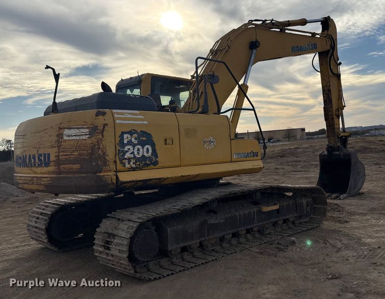 EXCAVADORA 2007 KOMATSU PC200LC8