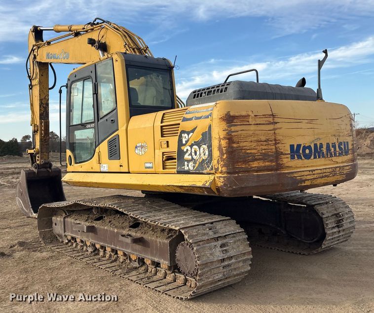 image for item FI0056 2007 Komatsu PC200LC-8 excavator