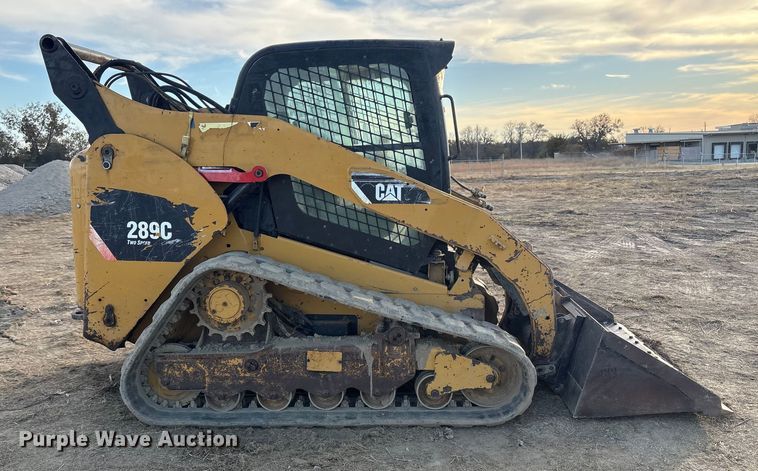MINI CARGADOR SOBRE ORUGAS 2011 CATERPILLAR 289C