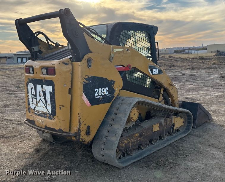 MINI CARGADOR SOBRE ORUGAS 2011 CATERPILLAR 289C