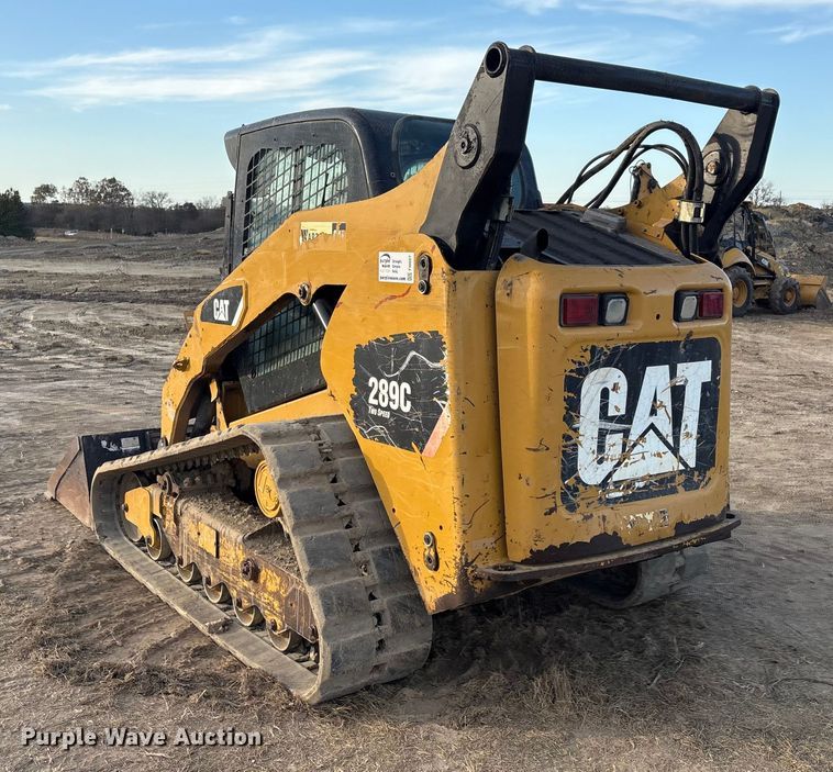 image for item FI0057 2011 Caterpillar 289C tracked skid steer loader