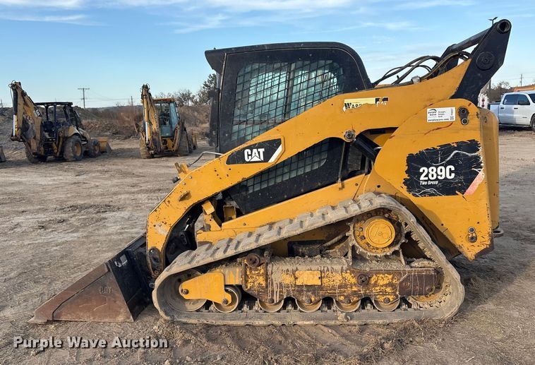 image for item FI0057 2011 Caterpillar 289C tracked skid steer loader