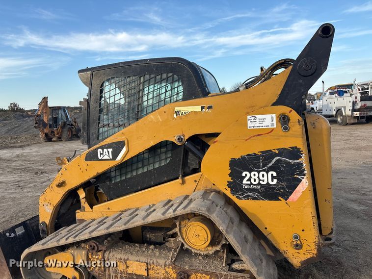 image for item FI0057 2011 Caterpillar 289C tracked skid steer loader