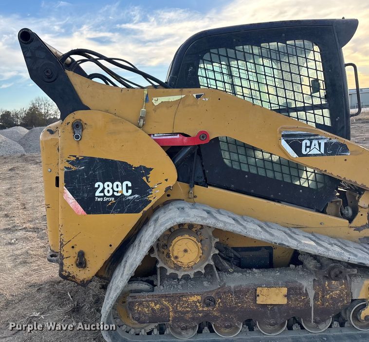 image for item FI0057 2011 Caterpillar 289C tracked skid steer loader