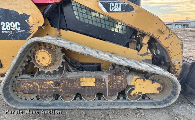 image for item FI0057 2011 Caterpillar 289C tracked skid steer loader