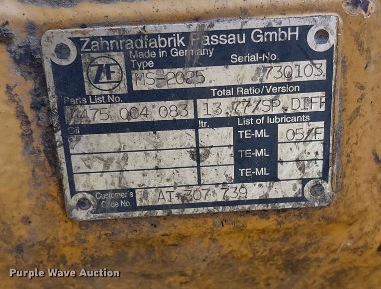 image for item FI0058 2006 John Deere 310SG backhoe