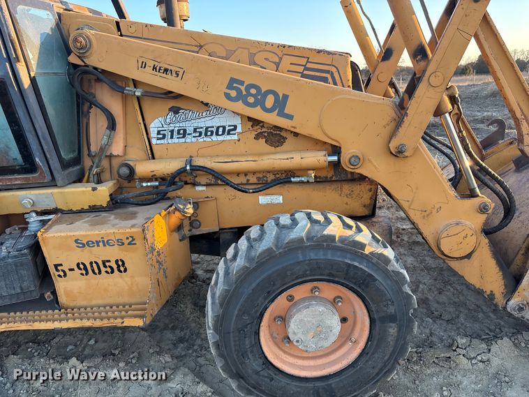 image for item FI0060 1998 Case 580 Super L backhoe