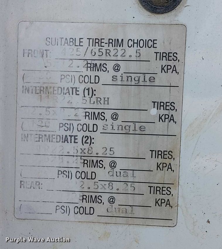 image for item FK0552 2004 International 7500 crane truck