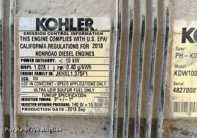 image for item FK0564 2018 Terex RL4 light plant