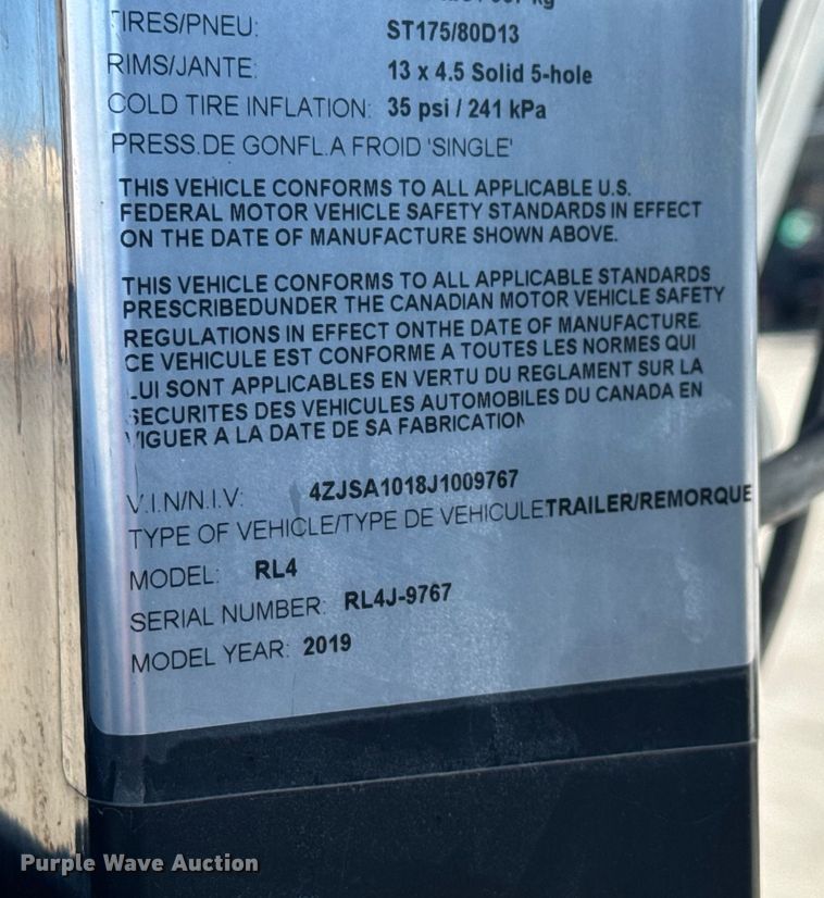 image for item FK0564 2018 Terex RL4 light plant