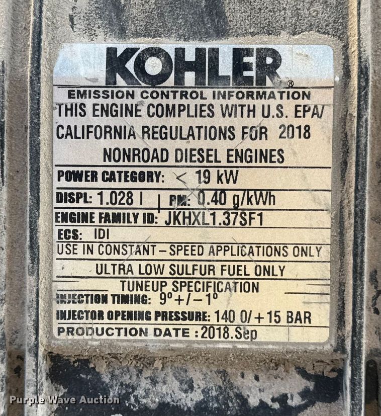 image for item FK0565 2018 Terex RL4  light plant