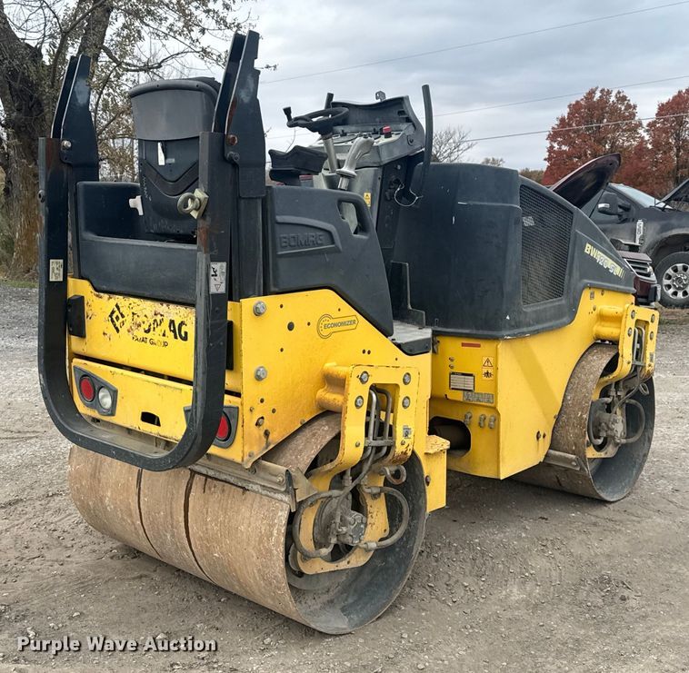 image for item FK0610 2017 Bomag BW 120 SL-5 double drum vibratory roller