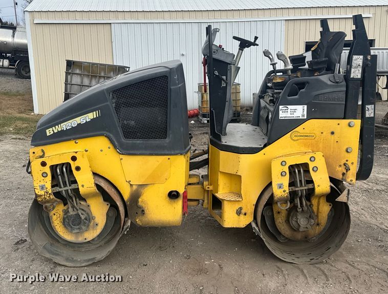 image for item FK0610 2017 Bomag BW 120 SL-5 double drum vibratory roller