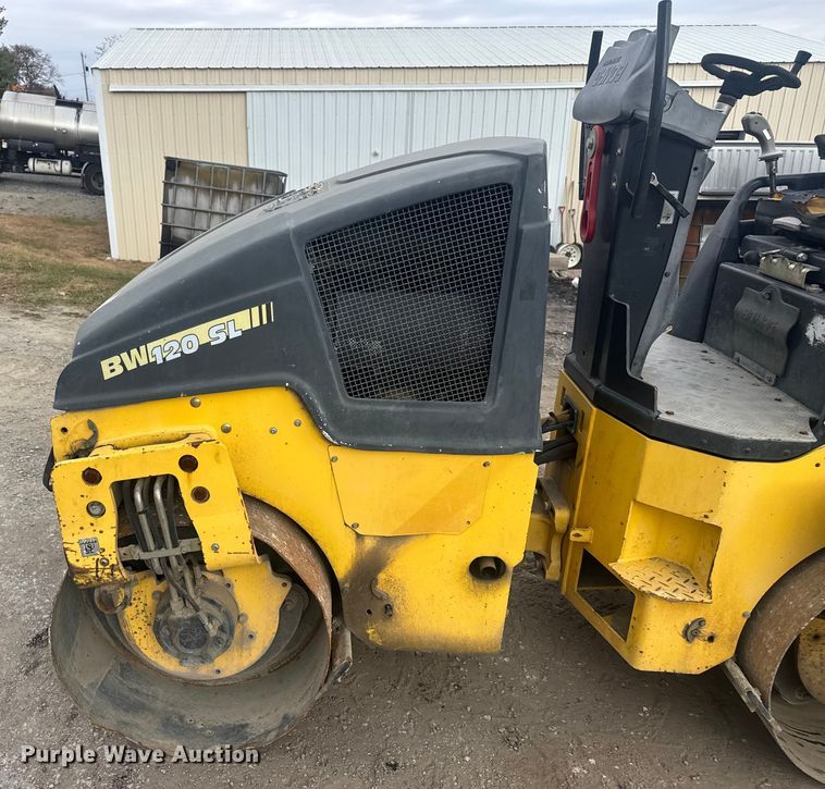 image for item FK0610 2017 Bomag BW 120 SL-5 double drum vibratory roller