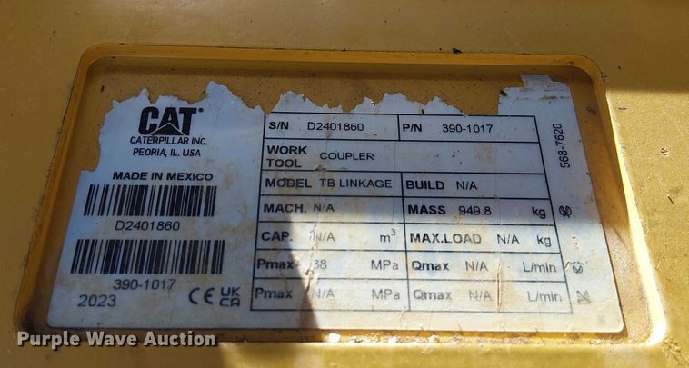 image for item FK0625 2013 Caterpillar 349EL  excavator