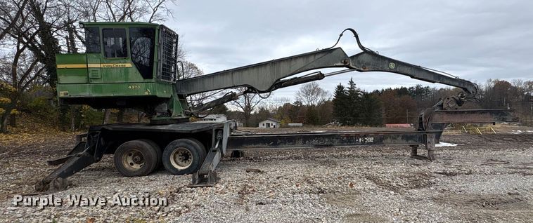 image for item FK1025 2011 John Deere 437D log loader