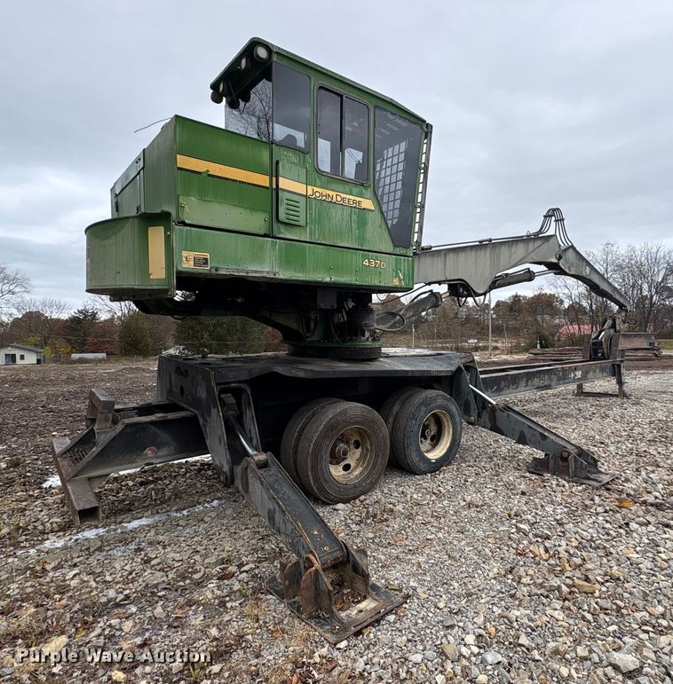 image for item FK1025 2011 John Deere 437D log loader