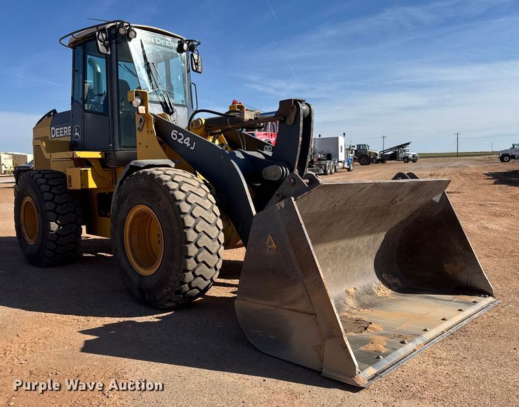 CARGADOR FRONTAL 2007 JOHN DEERE 624J