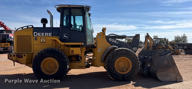 CARGADOR FRONTAL 2007 JOHN DEERE 624J