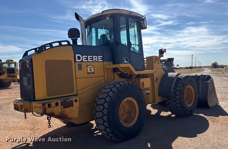 CARGADOR FRONTAL 2007 JOHN DEERE 624J