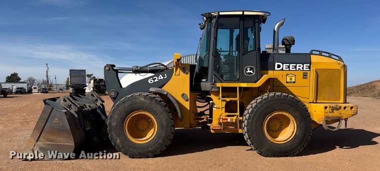 image for item NA9847 2007 John Deere 624J wheel loader