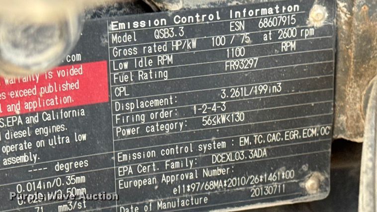 image for item NA9891 2014 Sky Trak 8042 telehandler